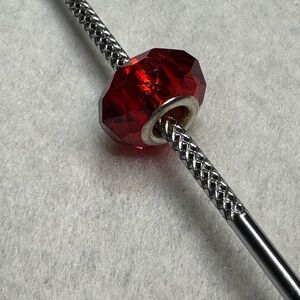 5/$20 single Faceted Charm Bead